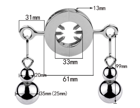 Vòng đeo tinh hoàn bạo dâm độc đáo kích thích cực mạnh